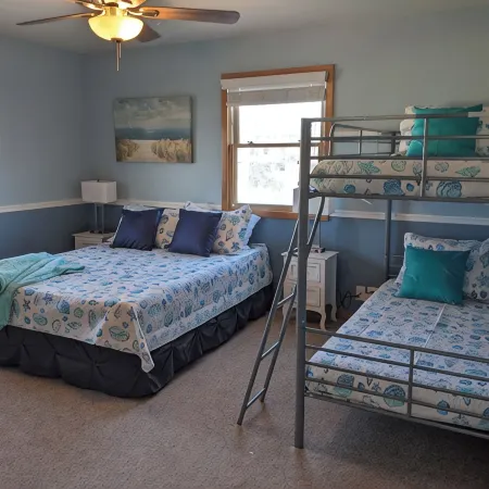 Charming 2-bedroom cottage near ocean in Buxton with AC, WiFi, Pets OK