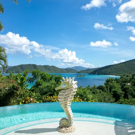 Villa Delfina- Private Beach! Spacious 5 Bedroom Villa in Lower Peter Bay! Отели в г. Сентрал