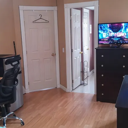 Luxury Master Bedroom on Main Level of House