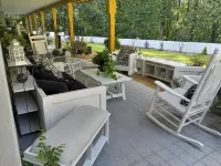 Spacious, private retreat -  hot tub, firepit, pool table, dry sauna, patio