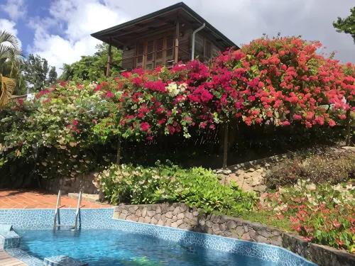 Private Honeymoon Villa with View Of Caribbean & Piton Mountains, Full Service