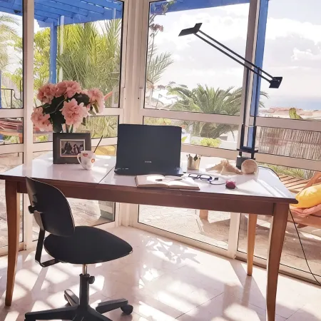 CASA MARAVILLA DEL MAR - home office with sea view