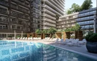 1-bedroom apartment near St Lawrence market, pool and fitness room in condo - บังกะโล