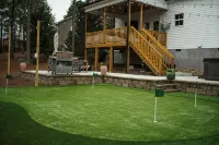 6Br w/ Golf Sim Putting Green Hot Tub Sauna Games
