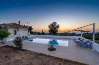 Spyros Villa near Fiskardo, Private Pool Overflow 4x8m, panoramic sea view -  Casas de vacaciones