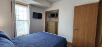 Cute apartment with view of Lake Michigan located downtown Port Washington, WI.