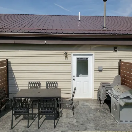 Freshly updated apartment with ample outdoor space