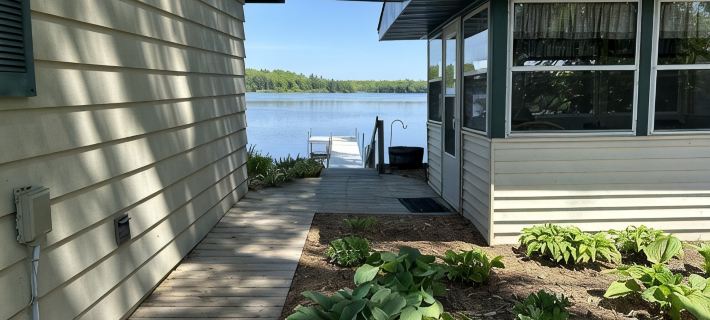 3 Bedroom house on peaceful clear water lake Hotels in Chippewa County
