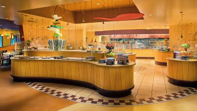 レストラン ディズニーランド ホテル アナハイム ロサンゼルスの写真