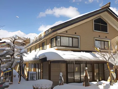 Hakuba Onsen Ryokan Shirouma-so - spa