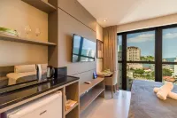 Mhfa Studios em Prédio Luxuoso Vista Mar