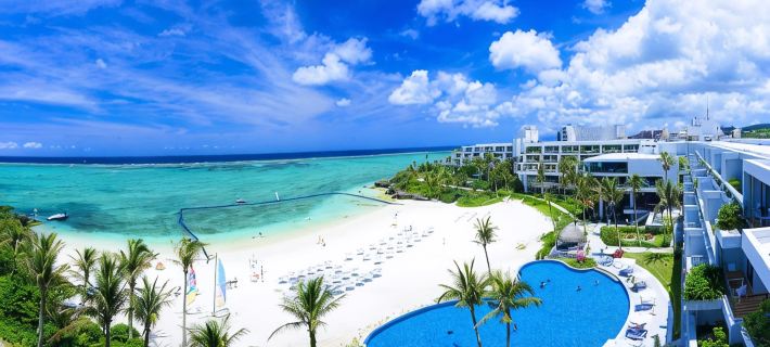 The Moon Beach Museum Resort Hotels in Kunigami District