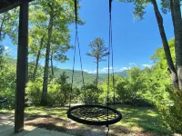 Mountain Views • Fire Pit • Complete Wraparound Deck • Game Room • 3+ Acres! - Hytter