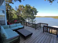 Lake Eufaula, Ok Lakefront Home with Private Boat Dock in Arrowhead State Park - 4-Star