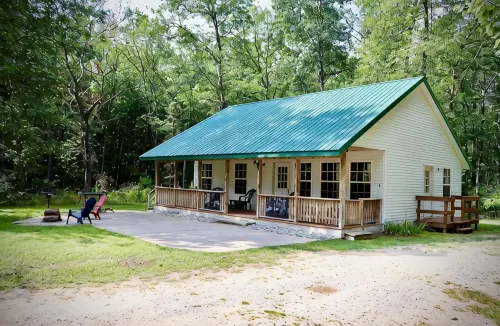 Beautifully Renovated Vintage Cabin in the Heart of Manistee National Forest - Wifi
