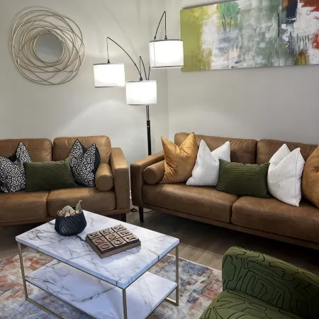 Stylishly designed, this town home offers comfort and sophistication.