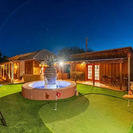 China Mary Inn:  China Mary Casita Fountain Courtyard w/games, BBQ & Live Music!
