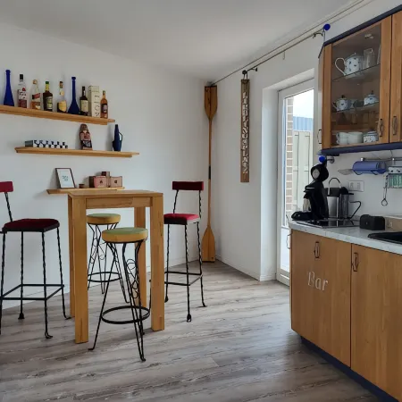 Apartment directly in the city marina / yacht harbor with a fantastic view also with dog