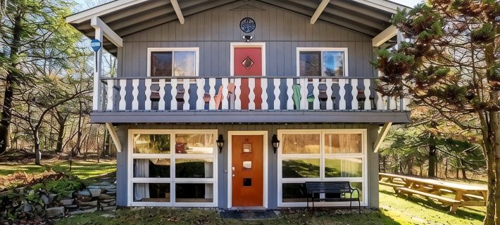 Classic Alpine Vermont Chalet Hotels in Winhall
