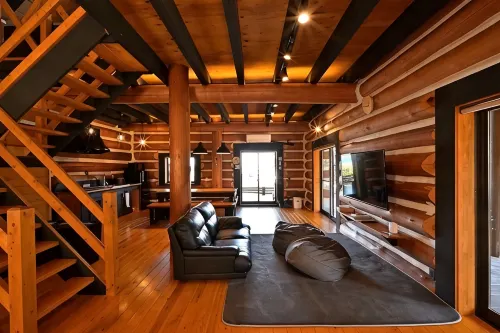 Log House at Shima - Hot Tub