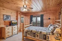 Mountain views, HUGE theater room, hot tub, game room!! - Mountain view