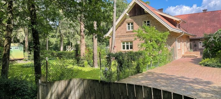 Großzügiges Ferienhaus in Ruhiger Waldlage - Urlaub auf dem Lande 本特海姆住宿飯店