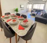 Luxury apartment with sea view, 5 minutes walk from the beach! With air conditioning - 2-Star