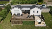 Family-friendly holiday home with a panoramic view of the Aabenraa Fjord - WiFi