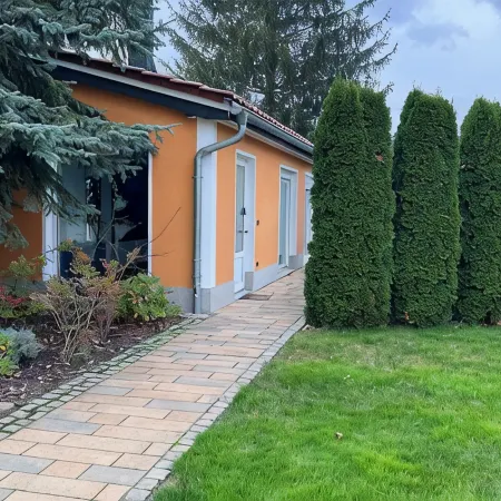 Garden house in the countryside