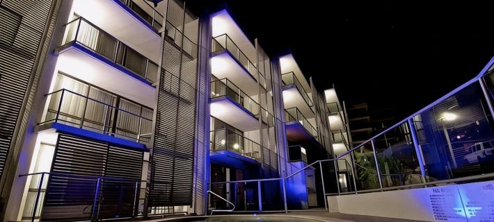 Merrima Court Holidays Hotéis em Caloundra