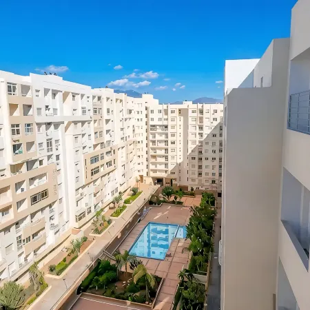 DHAJIA Morocco | Agadir 2BR Pool & Parking