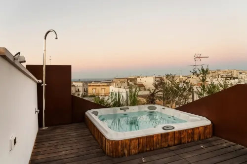 Palazzo Biancofiore, Suites - Rooftop - Spa - badewanne