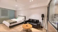 南月影院式公寓（崑山高鐵南站天虹購物中心店） - 寵物友善