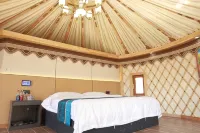 Juleqin Yurt Grassland Appointment Family Theme Resort Inn (Heishantou Downtown) - วิวภูเขา