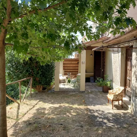 Beautiful semi-detached house, view over the coast. Air conditioning,Wi-Fi