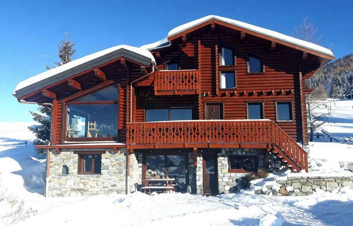 Les Mélèzes - Very beautiful Chalet 200m from the slopes of La Plagne - 12-15 pers.