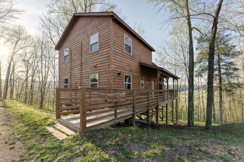 Mountain View Cabin w/ Hot Tub & Fire Pit