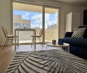 Confort et Proximité : Studio Équipé 230m Plage - 公寓