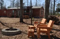 Luxury cabins in the foothills of the Blue Ridge Mountains
