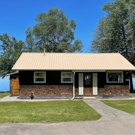 Relax in Aroostook County at this little piece of heaven right on the lake!