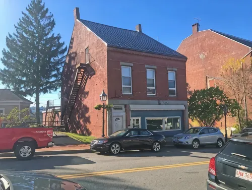 Modern style in historic building in downtown Bath