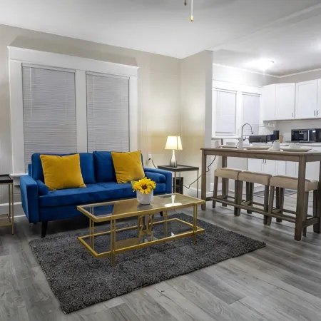 Modern 1 bedroom 1 bath apartment