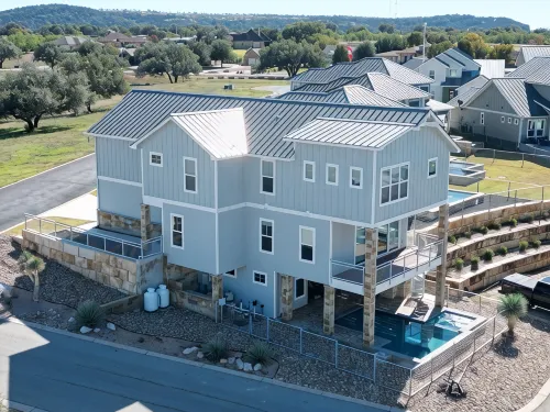 Shenanigans New Large  home steps from the water. Heated Pool hot tub boat slip - 4-Star