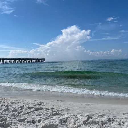 Summerwind West #202 Oceanfront Condo - Free Beach Chairs & Umbrella.