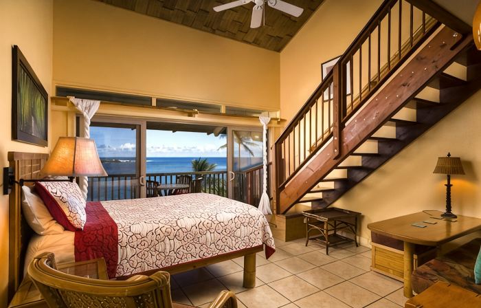 Oceanview Hana Kai Maui #202 - Lofted Studio, Panoramic View! 2 Queen Beds!