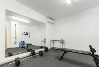 Modern villa with heated swimming pool and breathtaking view - キッチン