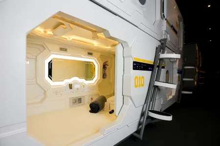 The Yellow Capsule Hotel Close to Airport