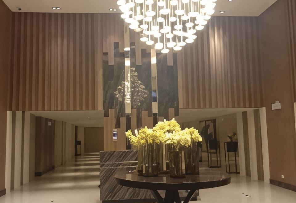 메가월드 콘도의 깔끔한 실내 인테리어