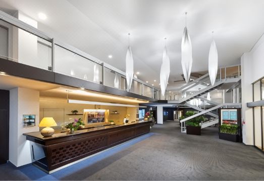 조식 뷔페 모습