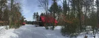 Private Red Roof Cabin - Rustic Log Cabin In The Woods!